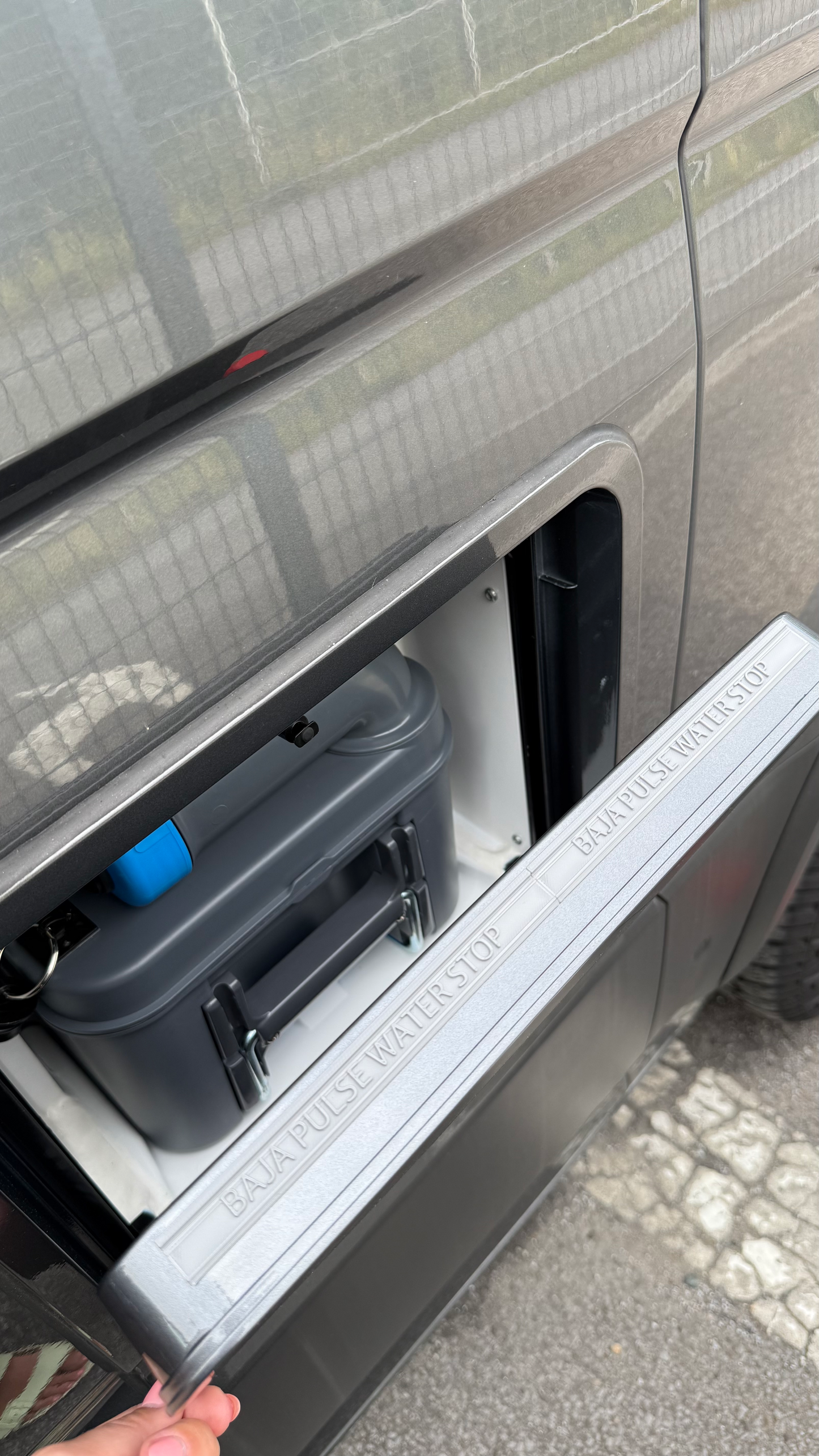 Water Stop Regenschutz für Toilettenschacht VW Grand California