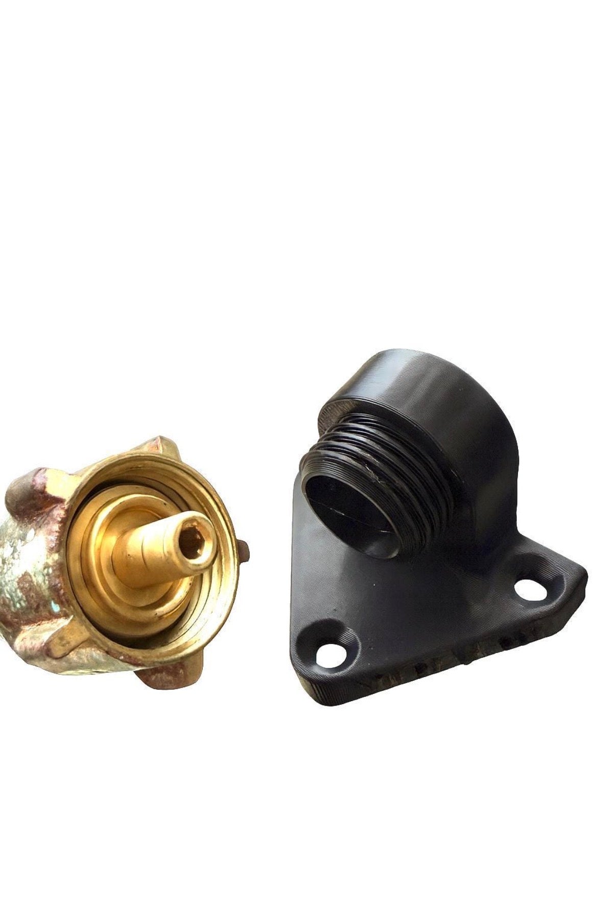 Gasschlauch Drehadapter & Halter für Camper Gaskasten